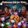 Drawyume Luxury Set of Illuminated Halloween Toys LED Necklaces 15 Illuminated Festival Affordable Bulk Set of Festival Sparkling Beaded Cultural