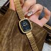 Square Medieval Watch Women's Simple Niche Light Luxury Gold Chain Quartz Watch Brand Retro Watch