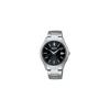 Seiko Selection SBPX147 Мужские часы S Series на солнечной батарее Черный циферблат Нержавеющая сталь Календарь даты Парная модель