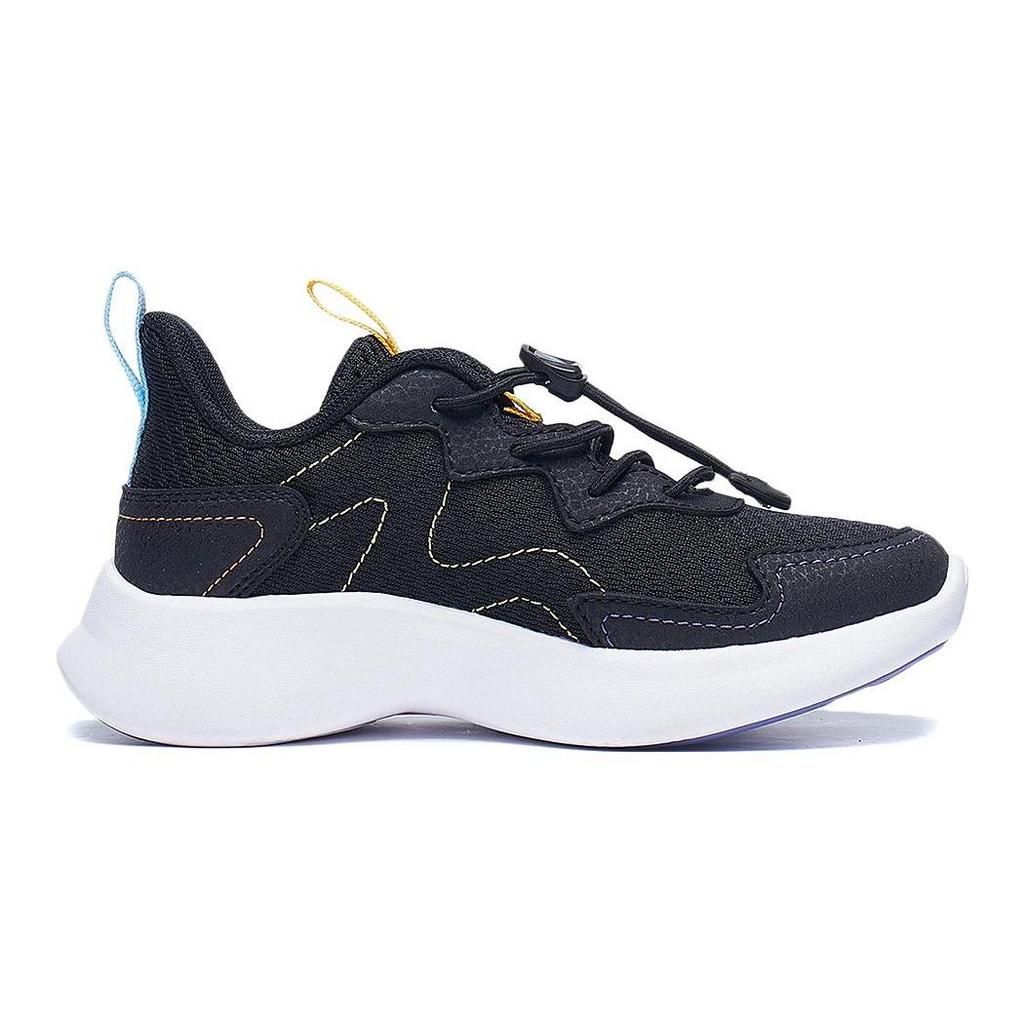 Кроссовки Li Ning Kids Ling Yue 3.5 удобные, амортизирующие, прочные, с низким верхом, детские кроссовки черные YKNT090-1