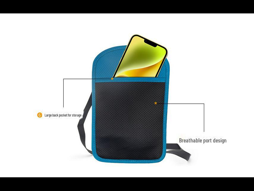 Водонепроницаемая сумка для паспорта и документов RFID с шнурком