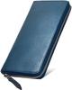 Wallet Long Wallet Tochigi Leather [Eredita] Men's - (Navy)