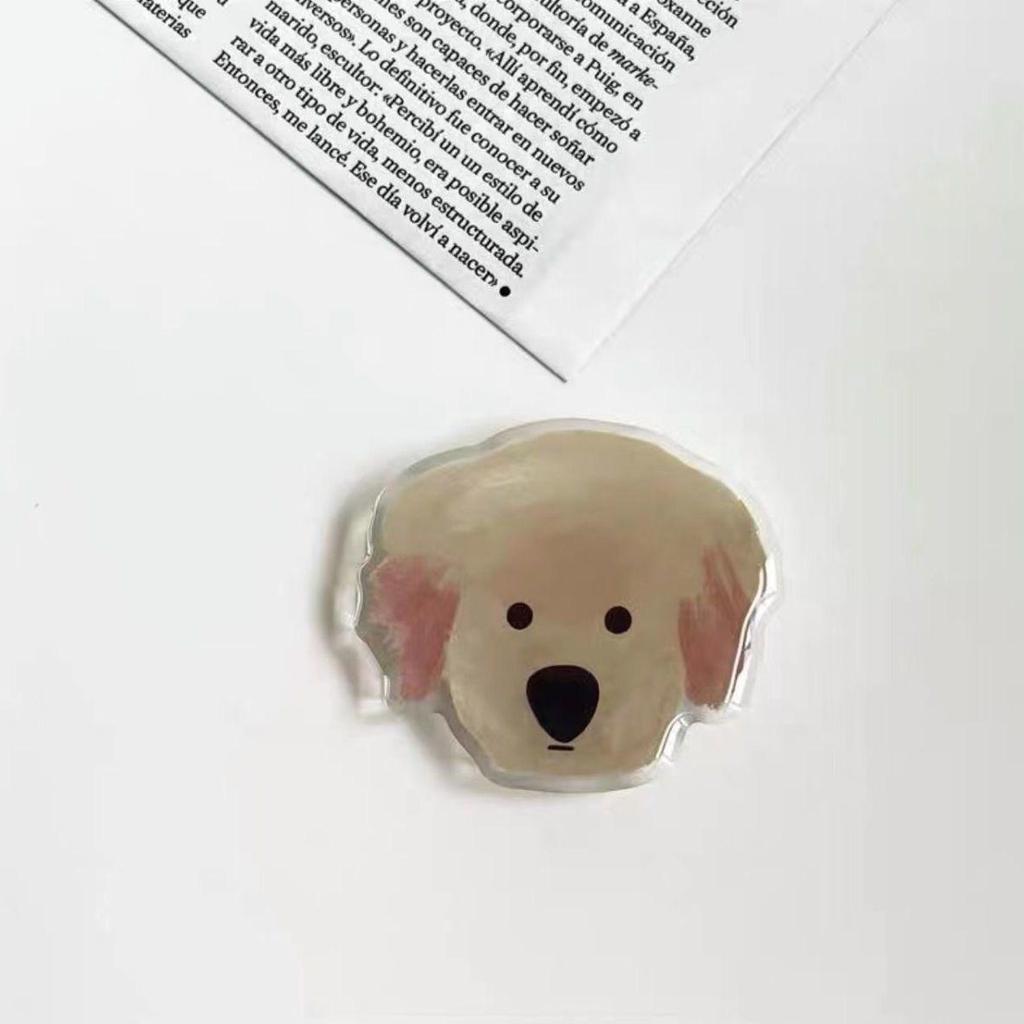 Телескопический держатель для телефона с изображением собаки из корейского мультфильма