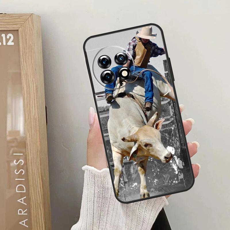 Чехол-книжка с быком и матадором для OnePlus Nord CE 5 2 3 4 Lite N20 N30 OnePlus 15 13 12 10 R 13T 10T 11 9 10 Pro