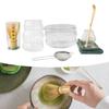 7x Japanese Ceremonial Matcha Tea Set Ceremony Accessories and Teaspoon Whisk Scoop