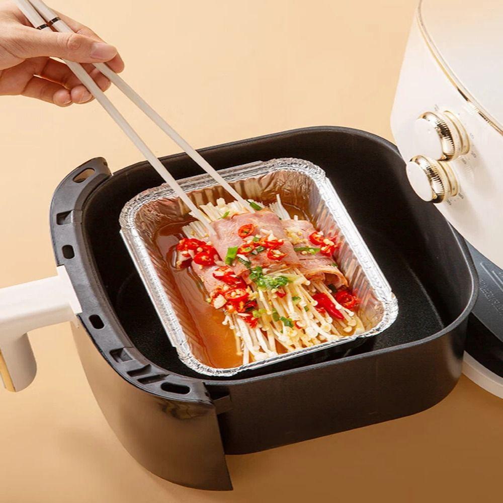 50 шт. 230-700 мл коробка из фольги для выпечки торта термостойкий поддон для гриля аксессуары для барбекю