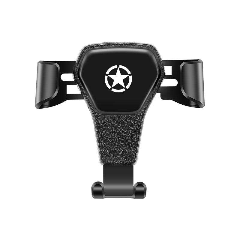 For Jeep Gravity Car Phone Holder Air Vent GPS Stand Accessories For Jeep Wrangler Grand Cherokee Compass Gladiator Avenger W