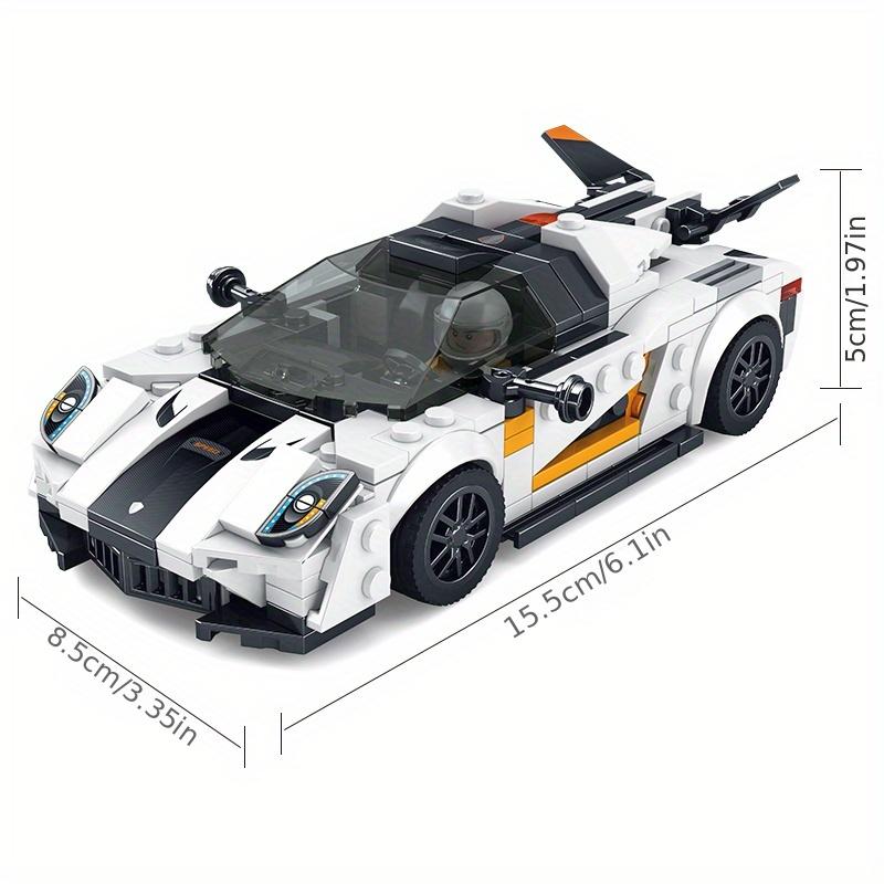 Building Block Racing Car Racing Car Toy Series Boys Toy Splicing Construction Building Block Birthday Gift