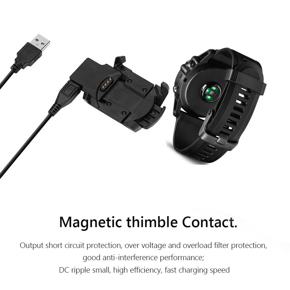 Для часов Garmin Fenix Fenix 3/Fenix 3 HR/Fenix 3 Sapphire/Quatix 3/Tactix Bravo Sport Зарядное устройство USB-док-станция Зарядка 80 см