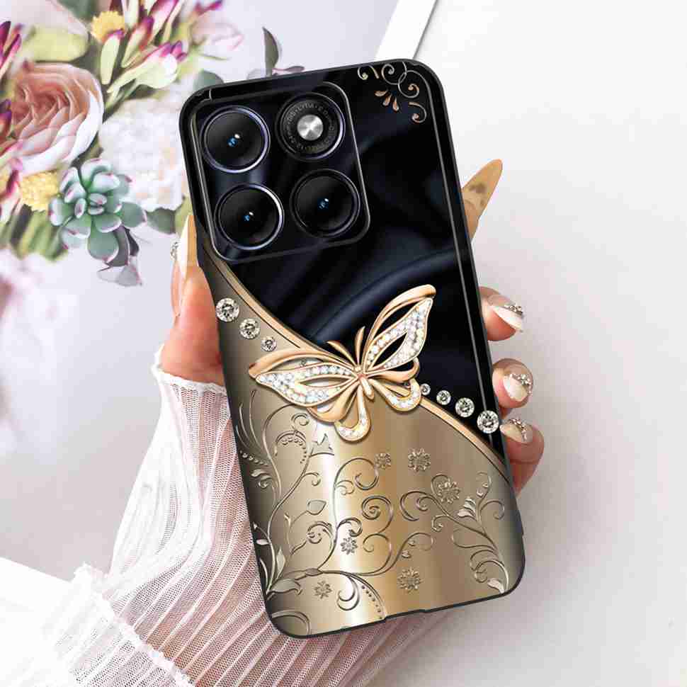 Чехол для Motorola Edge 70 Fusion 5G Мультяшный Кот Панда ТПУ Черный Чехол для XT2605-1 XT2605-2 XT2605-4 Мягкий Силиконовый Чехол для Телефона