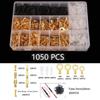 1000/1050 pcs Electrical Wire Connectors Termin Spade Connectors Spade Crimp Terminals  Car