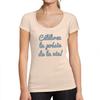 Ultrabasic Femme Graphique Celebrez La Poesie De La Vie T-Shirt Imprime Lettres