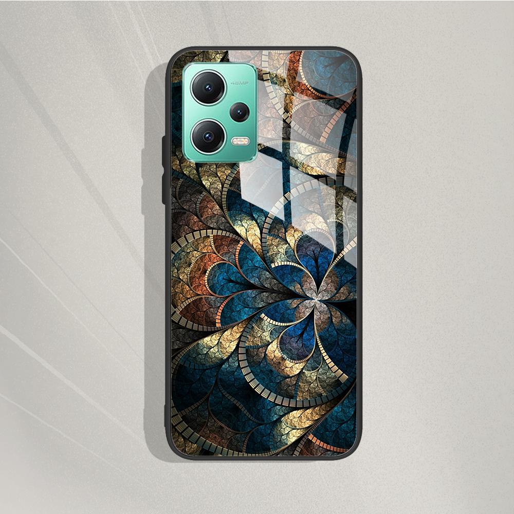 Закаленное Стекло Чехол для Телефона Для Xiaomi Poco X5 Pro 5G Задняя Крышка Для Xiomi Poco X5 Pro X5pro Coque Силиконовые Защитные Чехлы для Телефона