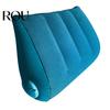 Foldable Inflatable Pillow Cushion Lightweight Portable Triangular Wedge with Pain Relief Dual Inflation Mode Built-in Pump Posture Support