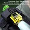 Мощный 3-LED Суперяркий фонарик Портативный Мини Вспышка Заряжаемый Аварийный прожектор с зажимом для ручки Фонарик