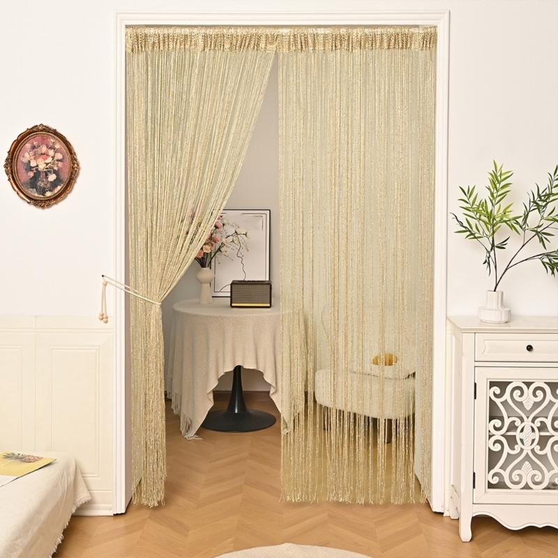 Современная кружевная штора на окно от комаров Тонкая полиэстеровая ткань Простой ремонт дома