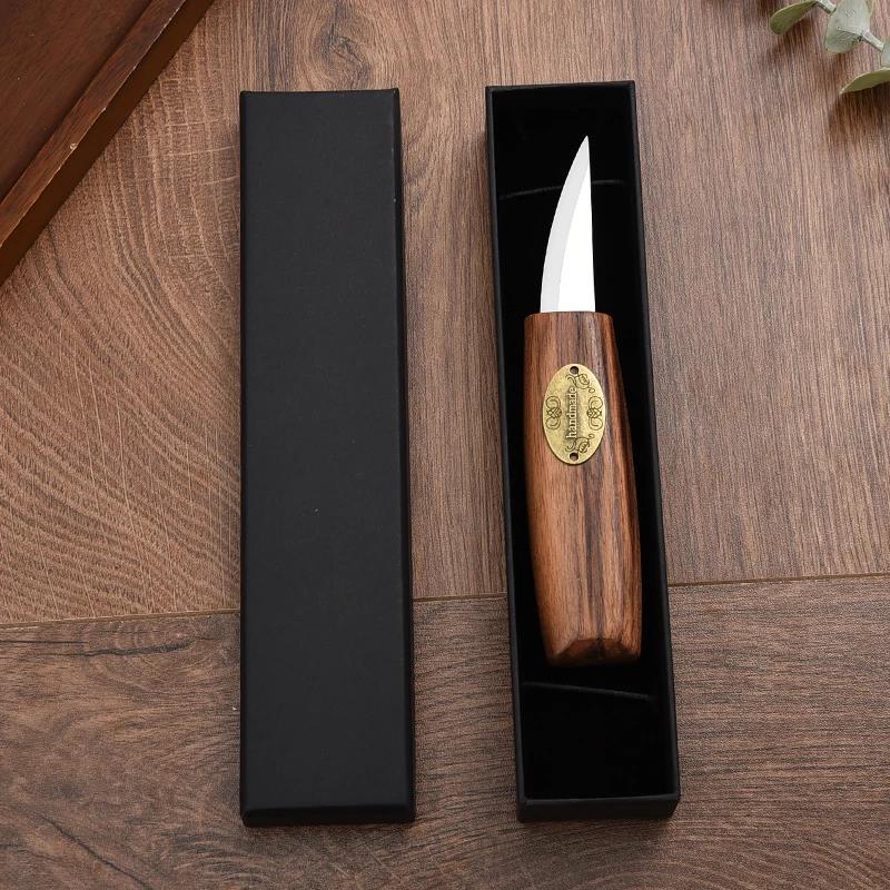 Luxurious Chisel Carving Woodcut DIY Hand Durable Wood Carving Tools Independent Packaging Woodworking Spoon Trimming Tool5