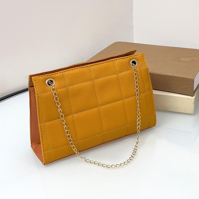 Lychee Plaid Pillow Bag Shoulder Bag for Women