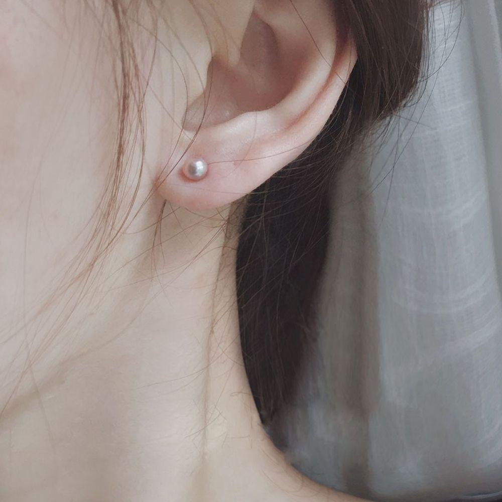 Temperament Lady Party Simple Pearl Stud Earrings Women Jewelry Fashion Design Korean Earrings