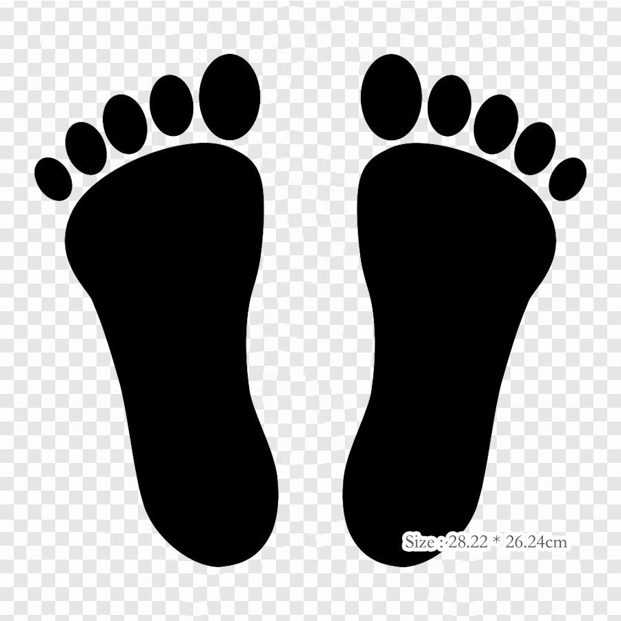 Bigfoot Foot Bigfoot Iron On Heat Transfer Printing Vinyl Patches Sticker for Clothes DIY Appliques Washable Patches
