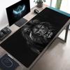 Игровой коврик для мыши, большой настольный коврик, тканевая поверхность, нескользящая резиновая основа для ПК, ноутбука, клавиатуры, игровой настольный сетап