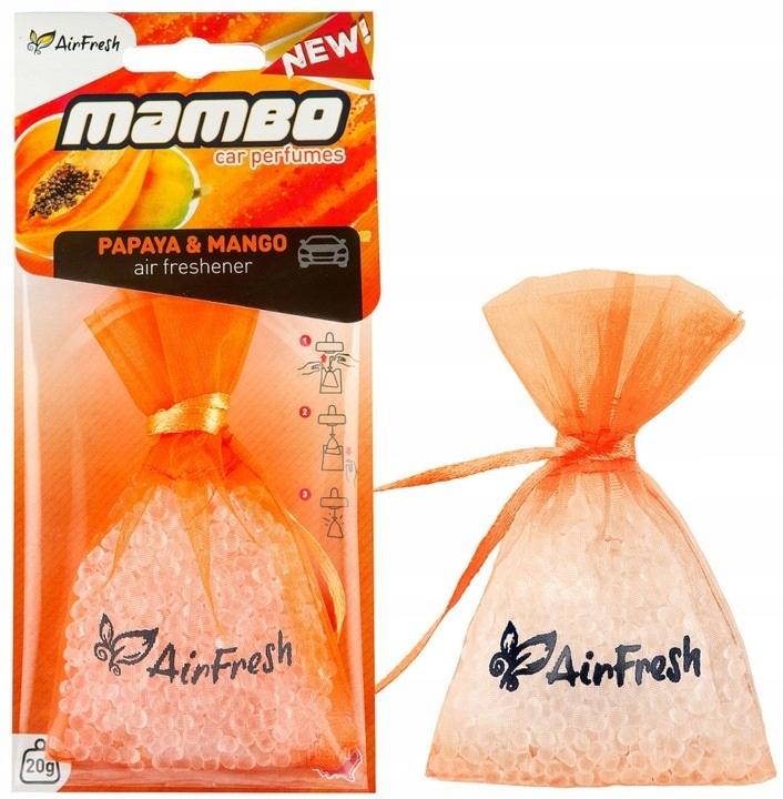 AIRFRESH MAMBO PAPAYA MANGO CAR FRAGRANCE
