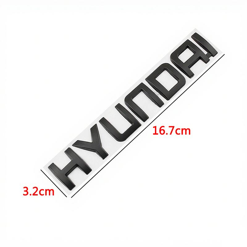 1pcs 3D Tank Decal Emblem Gold Silver Black Red Sticker For Hyundai i30 tucson accent hyundai i20 ix35 Interior Auto Accessories NN7