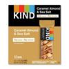 Caramel Almond & Sea Salt Nuts Bars, 12 Bars