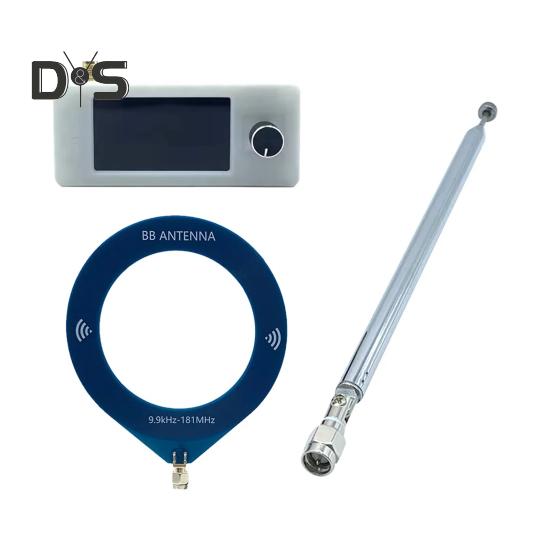 0,5-108 МГц портативный мини-радио перезаряжаемый карманный размер 1,9-дюймовый IPS экран вседиапазонный радиоприемник HF/SW/MW/VHF радио