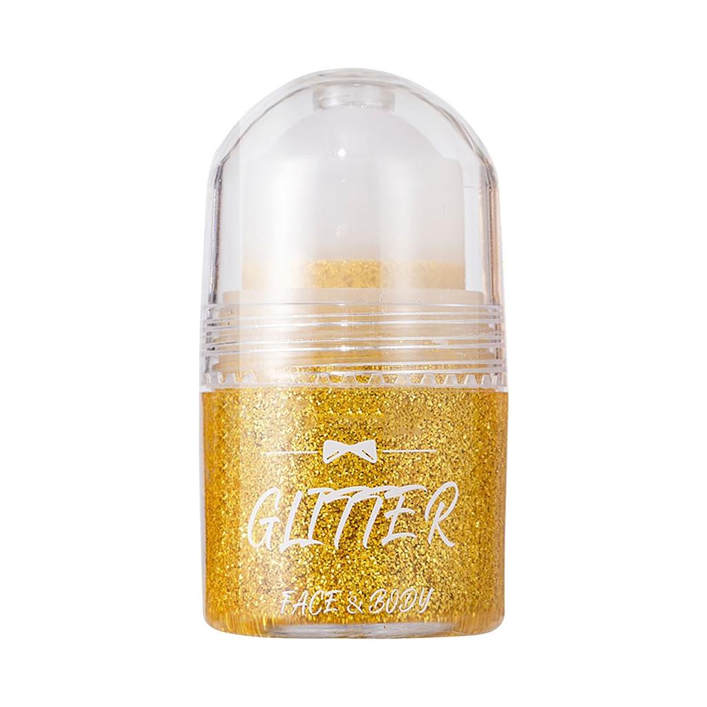 Гель-ролик с блестками для сценического макияжа, блестящий гель-краска для тела, красочные тени для век 25 мл