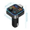 5-1PCS Bluetooth-Compatible 5.0 FM Transmitter 3 Ports Charging MP3 Player Receiver Type-C PD 30W QC3.0 Fast Charger for Car