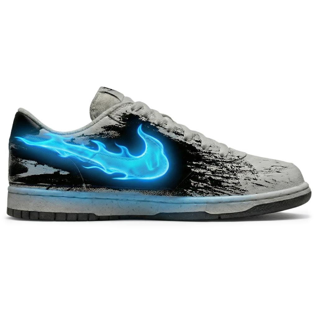 Nike Кроссовки Dunk Triple Lab, Синий Огненный износстойкие нескользящие низкие кеды для скейтбординга мужские Синий 355152-017(Команда210-)