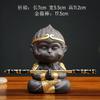 Purple Sand Monkey King Sun Wukong Tea Pet Cute Figurine Gongfu Tea Accessories Chinese Yixing Tea Set Zen Home Decor