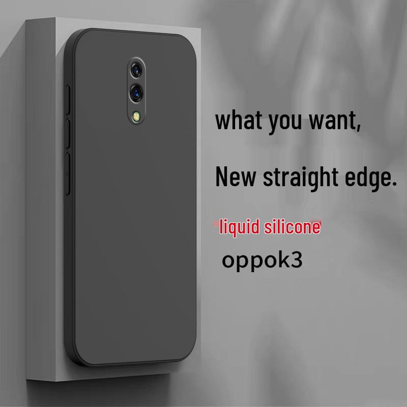 Чехол для телефона OPPO K3 из жидкого силикона, защита по всему краю, новая модель