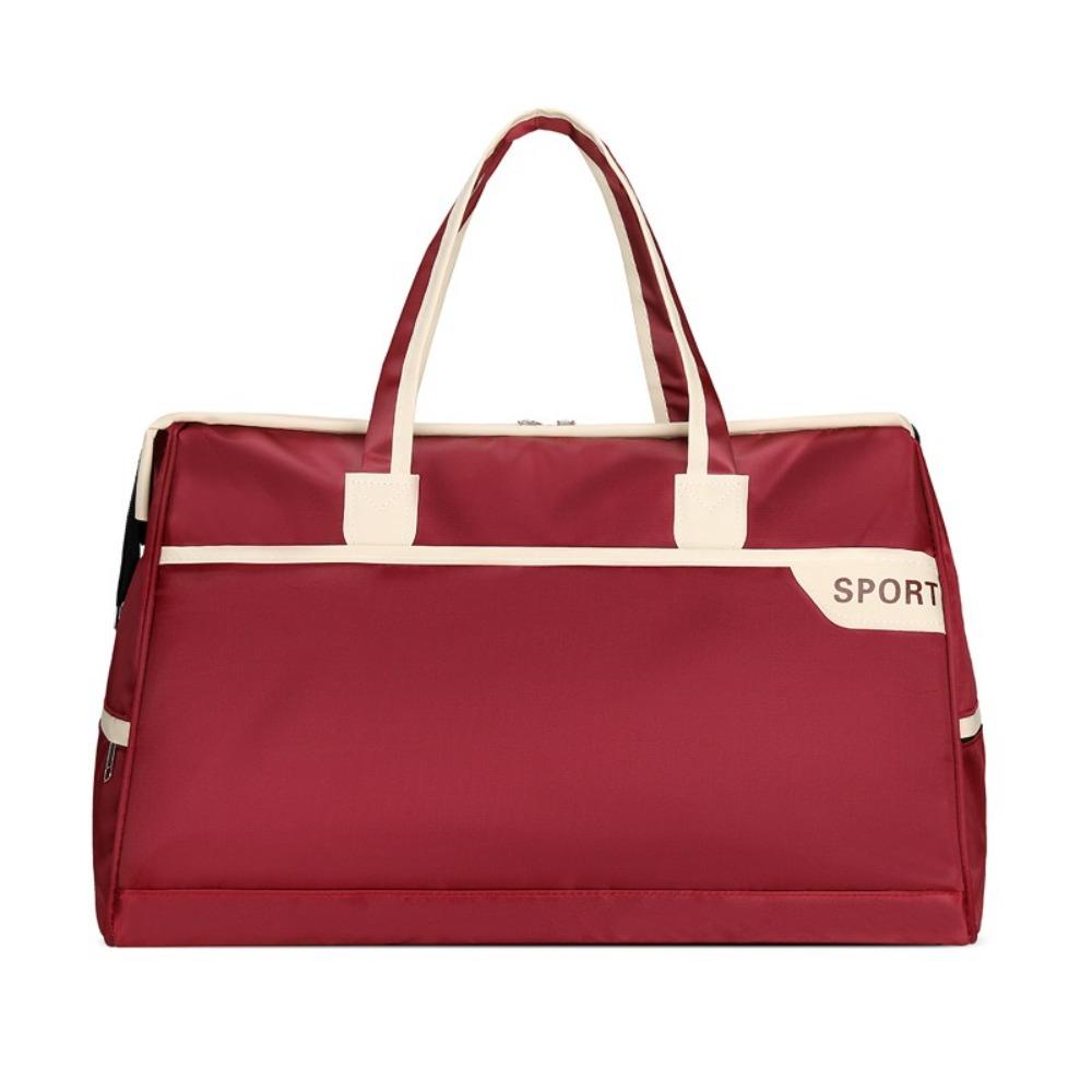 Large Capacity Sports Fitness Handbag Waterproof Gym Bag Portable Travel Luggage Bag Women