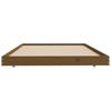 Solid Wood Bed Honey Brown 100 x 200 cm Pine
