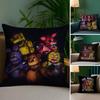 Five N-Nights At F-Freddys Pillow Case Plush Fabric Soft Double Sided Print Sofa Cushion Cover Throw Pillow Covers