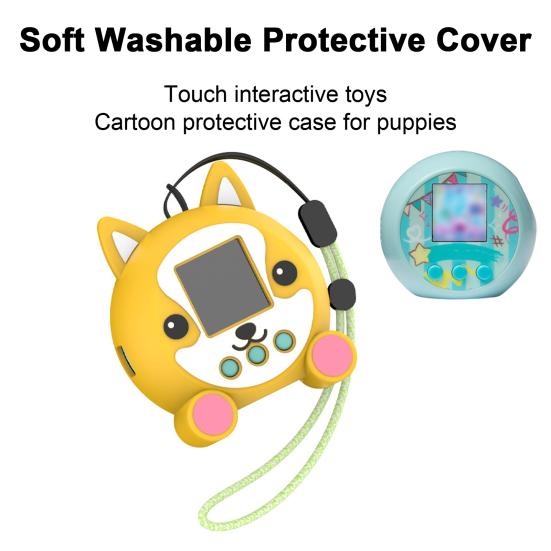 Противоударный чехол для интерактивной цифровой игрушки, силиконовый чехол, ударопрочный, износостойкий, простой в установке, силиконовый защитный чехол для Punirunes