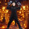 Kids Halloween Costume Cosplay Black Cat for Birthday Stage Performances