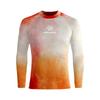 Mens Long Sleeve Hooded Rash Guard Surfing Diving Swimming UV Protection Quick Dry Sportswear