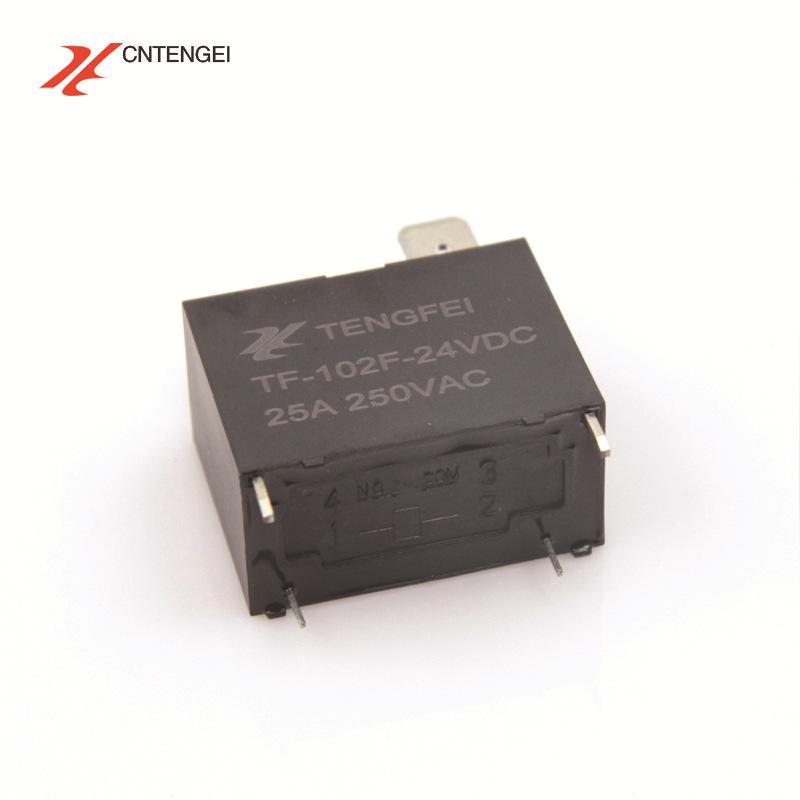 Tengfei 102F Универсальное Высокомощное 4-контактное Электромагнитное Реле 12В/24В