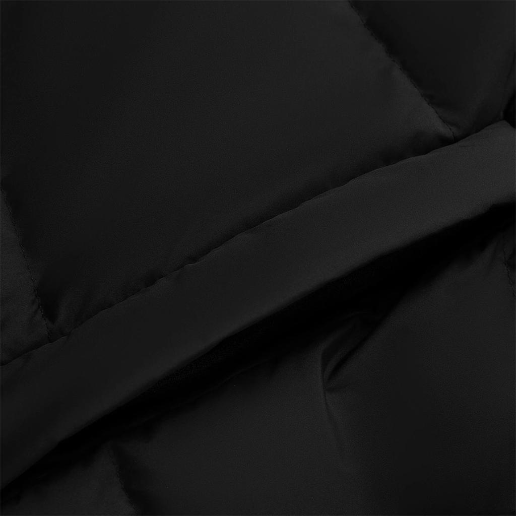 Li Ning Пуховик Теплый Модный с Логотипом Длинный Рукав Капюшон Мужской Верхняя Одежда AYMV213