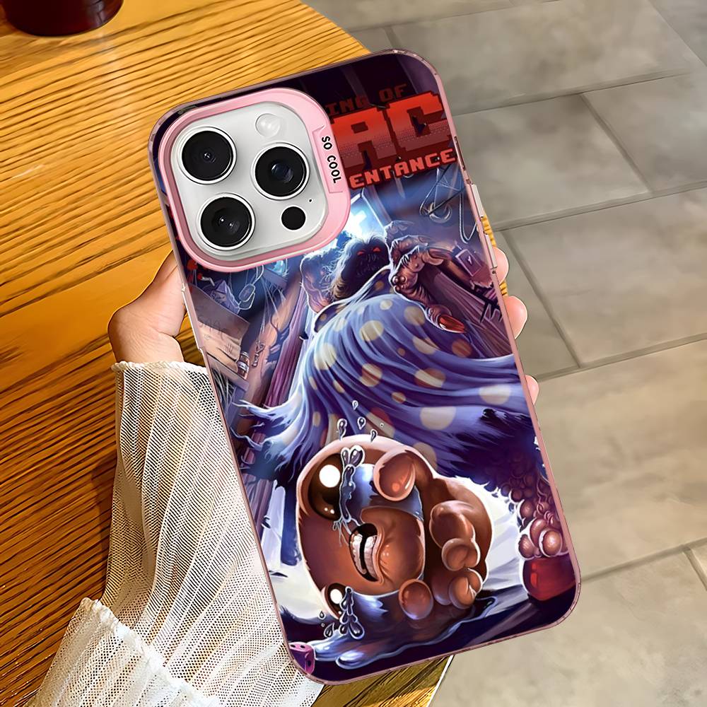 Game The B-Binding O-Of I-Isaac Phone Case For iPhone 17 16 15 14 13 12 11 Pro Max Plus Pro Colorful Shell
