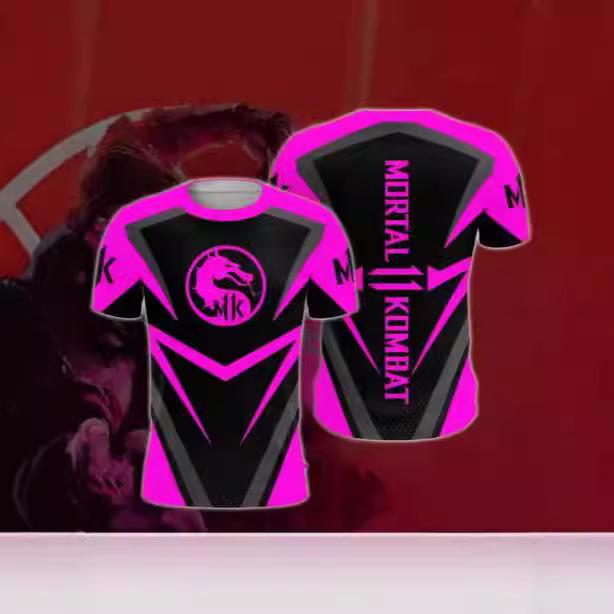Mortal Kombat 11 T-shirt fighting game elements 3D print T-shirt top fashionable summer for women and men