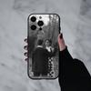 Два человека, обменивающиеся слюной Чехол для телефона для iPhone 17pro,16,15,14,13,12,11 Plus,Pro Max,XS,Мягкий силиконовый черный чехол