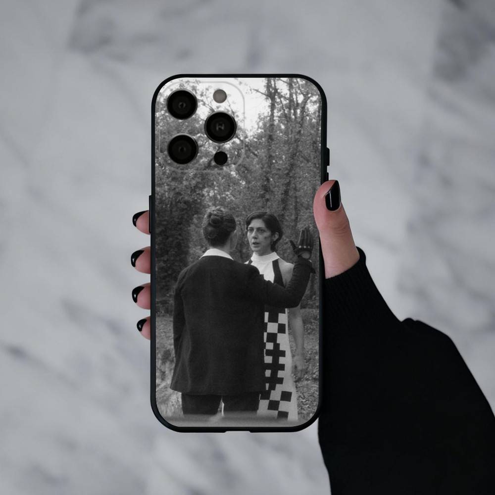Два человека, обменивающиеся слюной Чехол для телефона для iPhone 17pro,16,15,14,13,12,11 Plus,Pro Max,XS,Мягкий силиконовый черный чехол