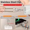 Braided USB-C Fast Charging Lanyard with Multi-Functional Portable Crossbody Design for iPhone