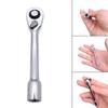 Portable Drive Ratchet Wrench Durable Square Hole Sockets Wrench Tool for Home Maintenance Vehicle Repair Tools