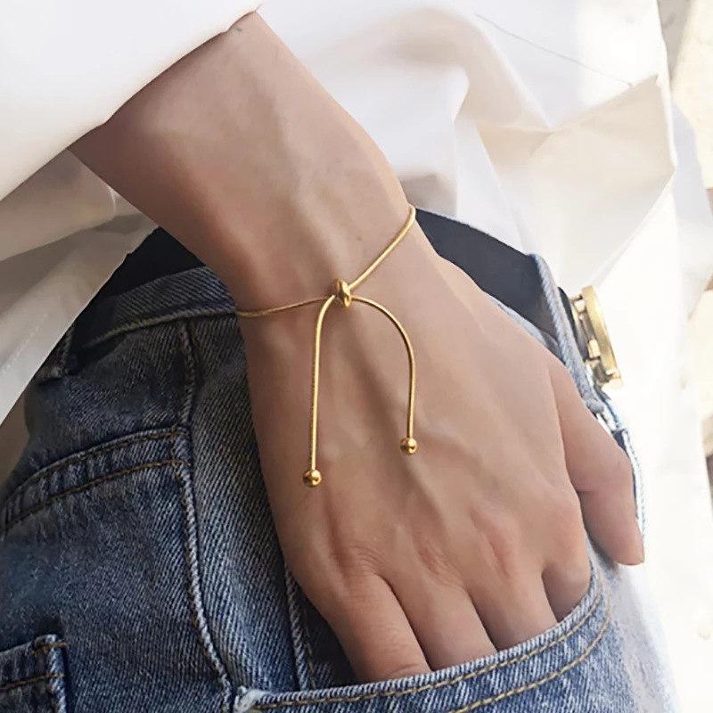 Simple Long Tassel Chain Necklace for Women Trendy Adjustable Choker Necklace Fashion Jewelry Chain On The Neck Girls Gifts