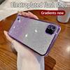 For OPPO Realme C11 2021 Case Realme C20 C20A Phone Case Shiny Glitter Plating Silicone Camera Lens Soft Back Cover